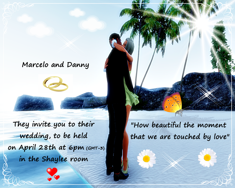 Danny and DrMarcelo s wedding 28th April 6 00pm GMT 3 Events