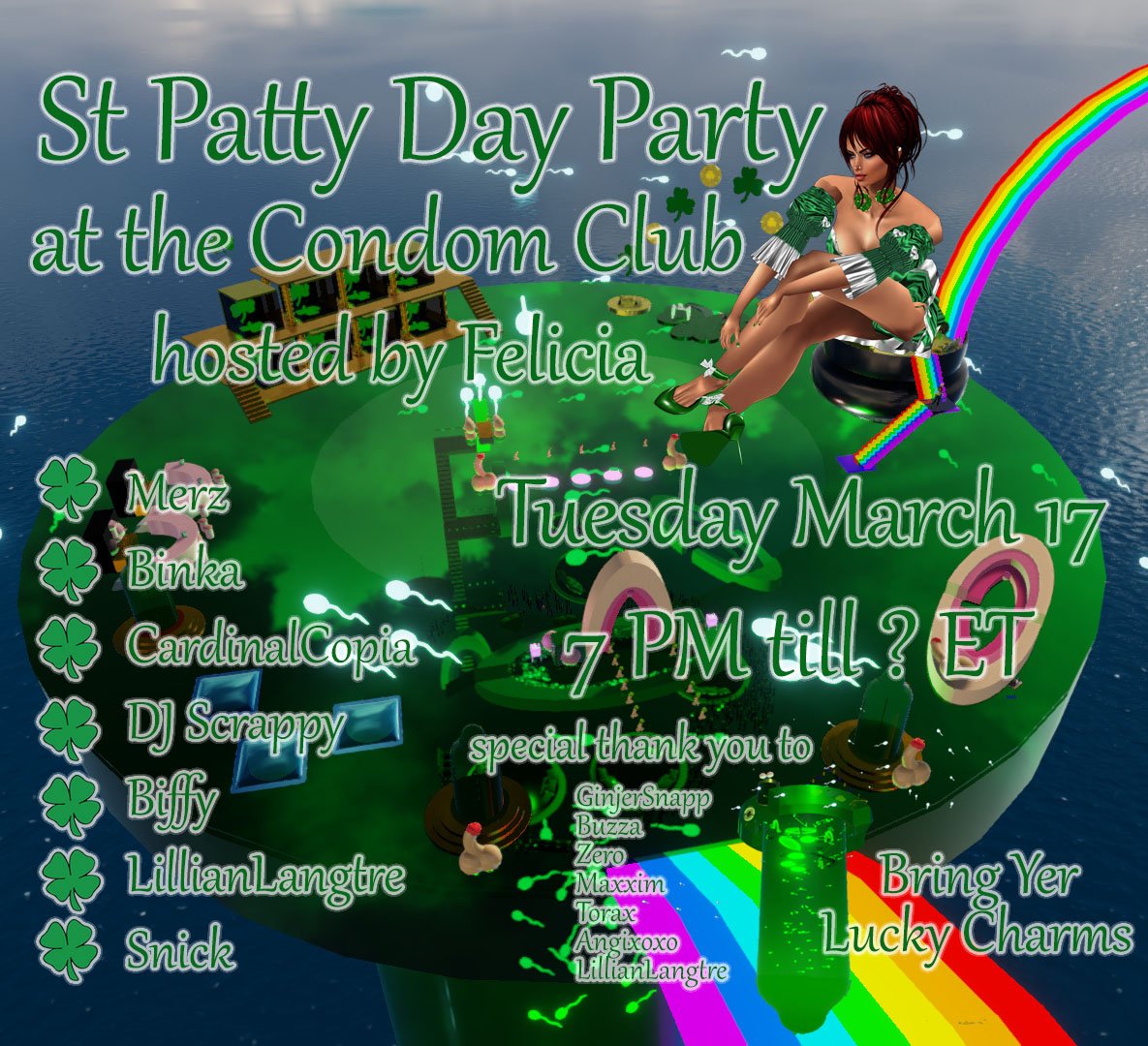 st patty day party sex