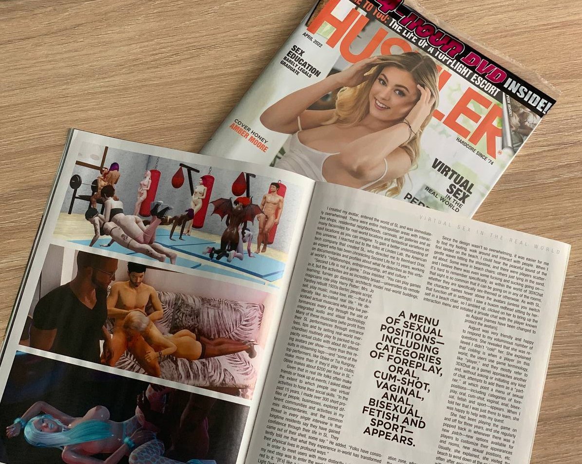 Inside hustler magazine