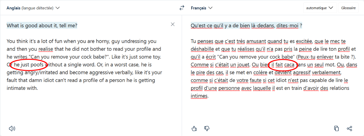 Quand tu n'utilises pas de ponctuation dans tes phrases / When you don ...